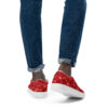 HgD Red Sayc Skully Men’s slip-on canvas shoes - Image 2