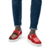 HgD Red Sayc Skully Men’s slip-on canvas shoes