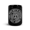 THBA Logo Black Glossy Mug - Image 6